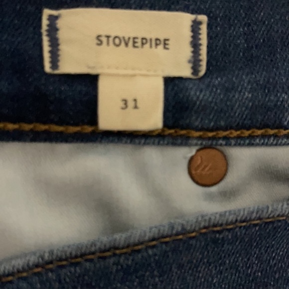 Madewell Stovepipe Jeans in Leman Wash - Picture 4 of 6
